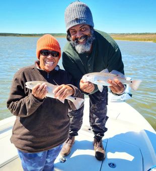 Caught this Nice Redfish in Charleston